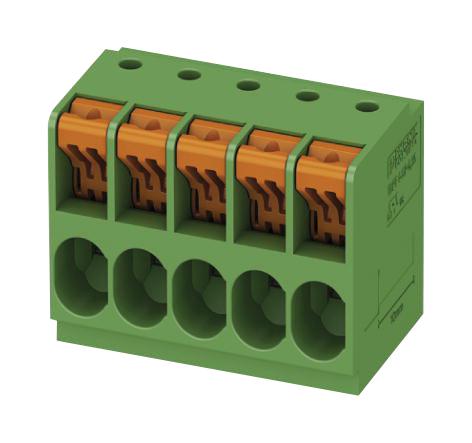 TDPT 4/ 4-SP-6,35-ZB TB, WIRE TO BRD, 4POS, 10AWG PHOENIX CONTACT