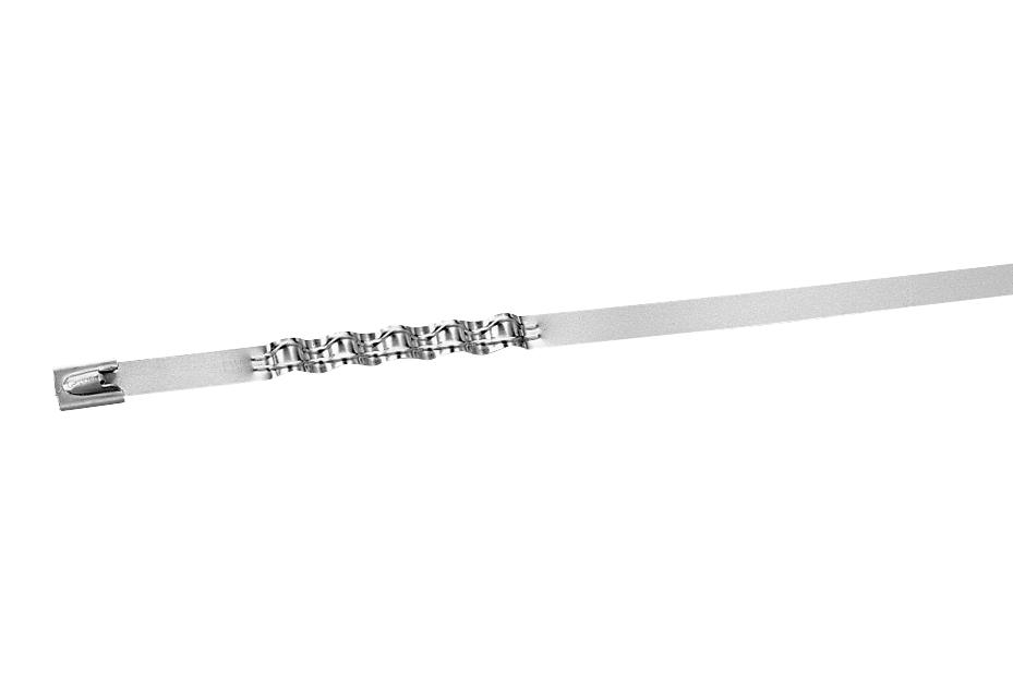 MLT2.7WH-LP316 CABLE TIE, 259MM, SS, 450LB, NAT, PK50 PANDUIT