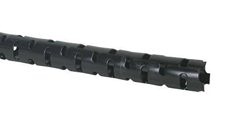 PW75FR-C20Y SPLIT HARNESS WRAP, BLACK, POLYETHYLENE PANDUIT