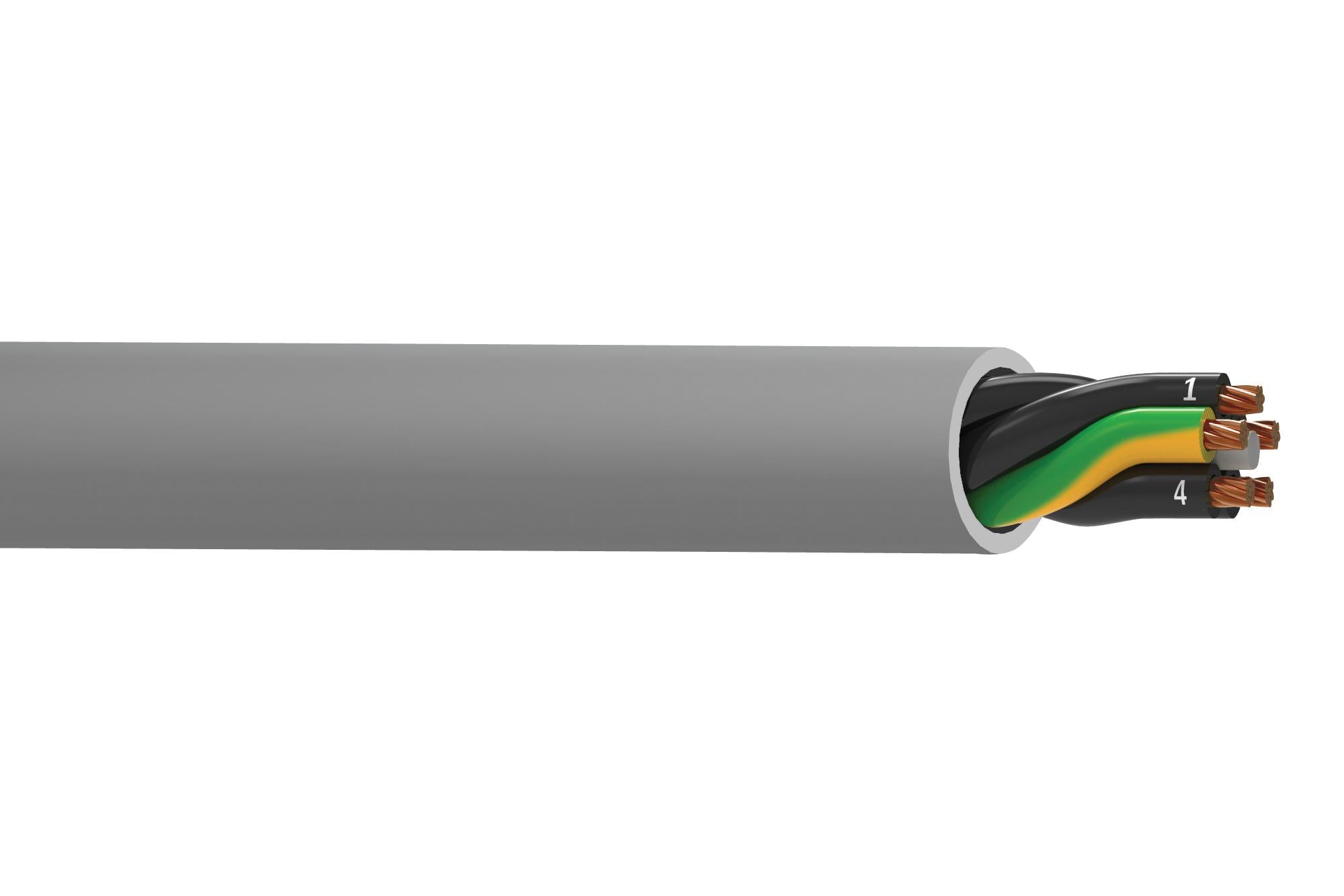 7GC-B100 UNSHLD FLEX CABLE, 7COND, 1MM2, 100M BELDEN