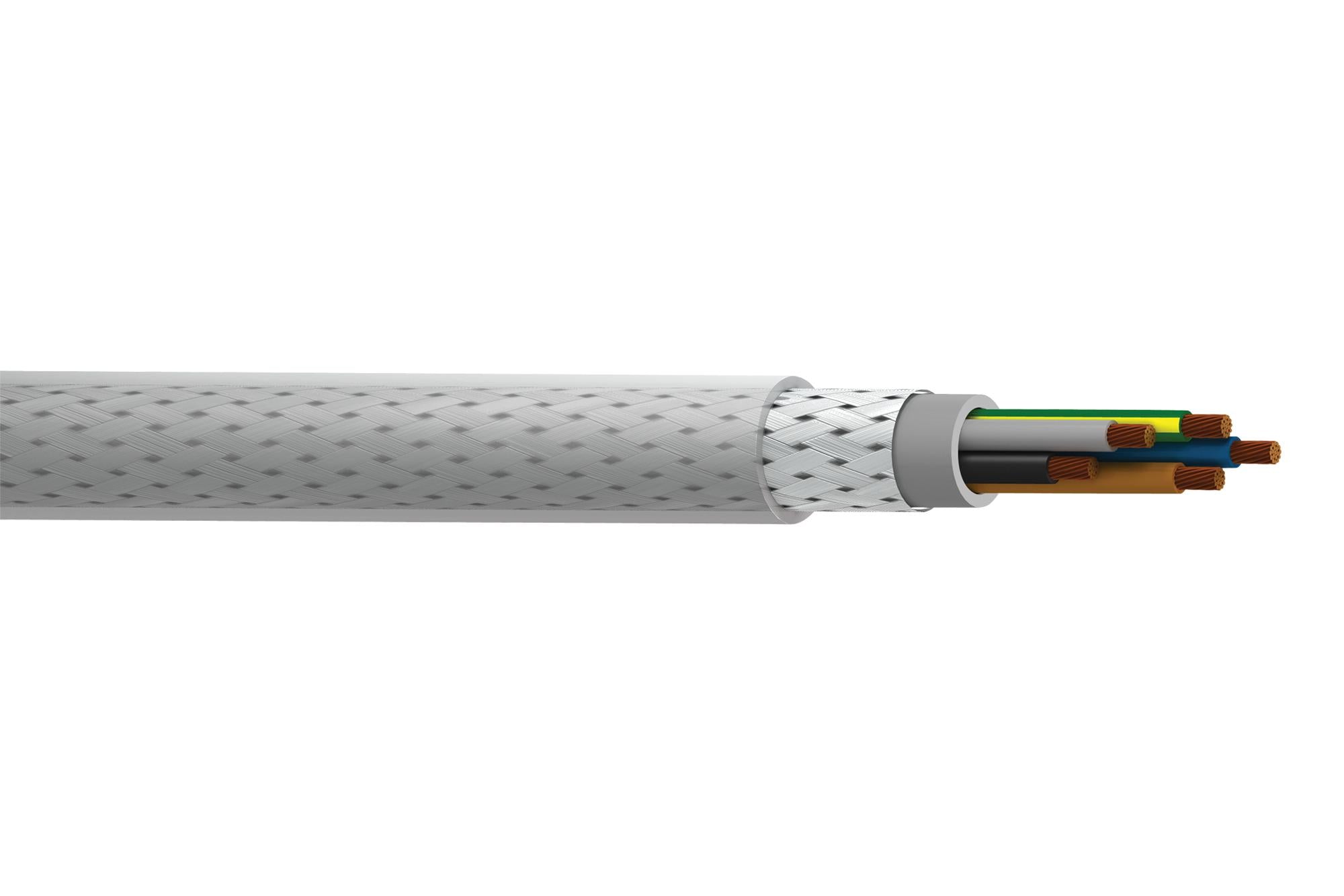 C3GECY-KC50 SHLD FLEX CABLE, 3COND, 2.5MM2, 50M BELDEN