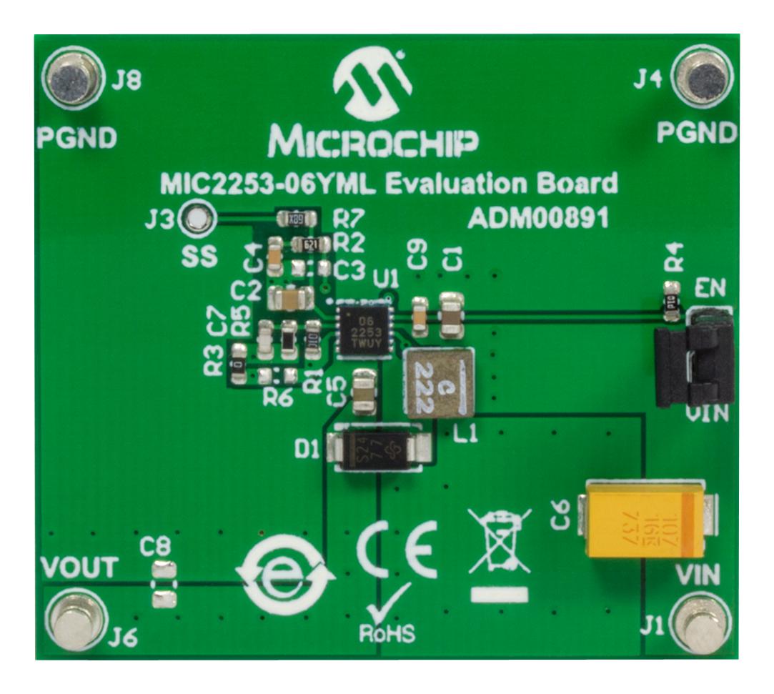 ADM00891 EVAL BOARD, BOOST REGULATOR MICROCHIP