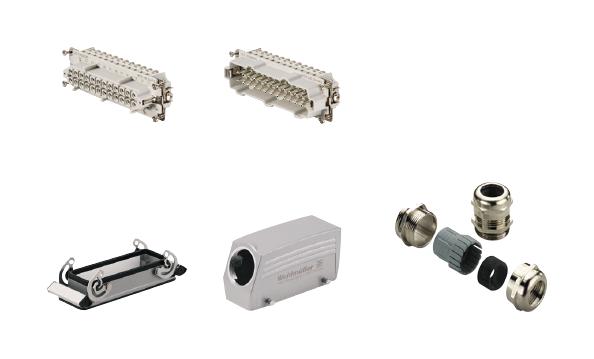 HDC-KIT-HE 24.130 M HDC KIT, 24POS, SIZE 8, M32, SCREW WEIDMULLER