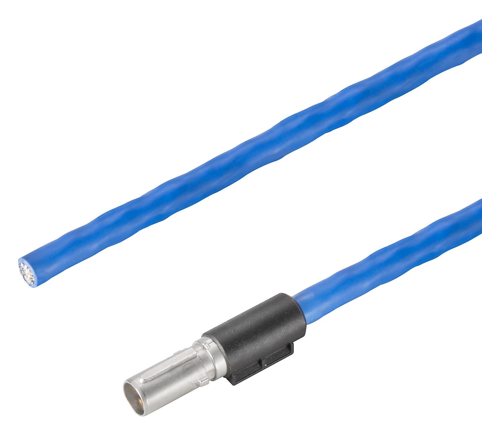 HDC XX6A01 MOXXXXX-0100 CIR CABLE ASSY, 8POS, PLUG-FREE END, 1M WEIDMULLER