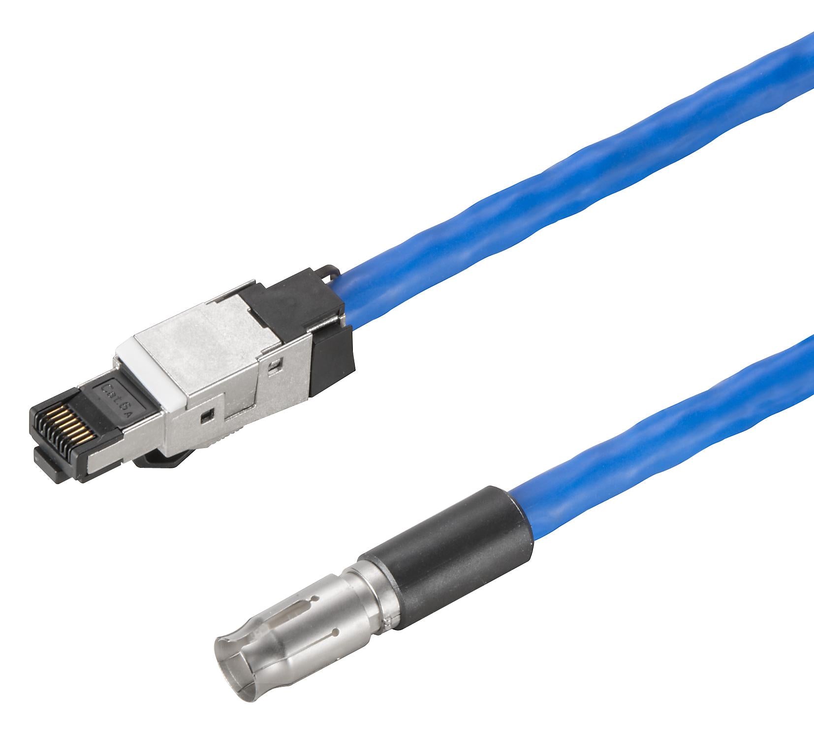 HDC XX6A01 FMSRJ45-0100 CIR CABLE ASSY, 8POS, RCPT-RJ45 PLUG, 1M WEIDMULLER