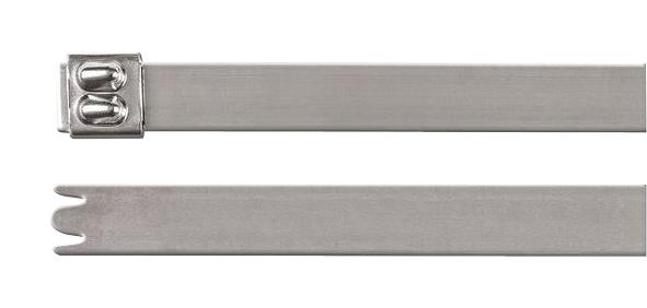 MBT20XH.M2P CABLE TIE, 521MM, STAINLESS STEEL, 2700N HELLERMANNTYTON