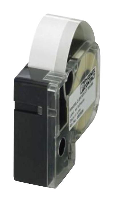 0803933 LABEL PRINTER TAPE, BLACK ON WHITE, 6M PHOENIX CONTACT