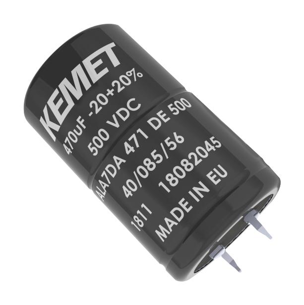 ALA7DA471CF450 CAP, 470µF, 450V, ALU ELEC, SNAP-IN KEMET