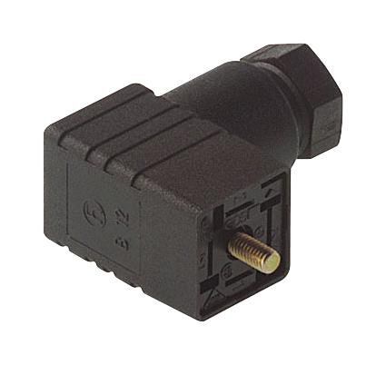 GDS 307 POWER CONN, RCPT, 3+PE, SCREW, CABLE HIRSCHMANN