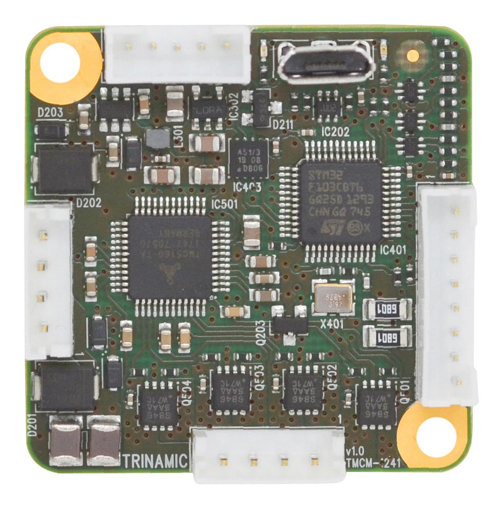 TMCM-1241-CANOPEN STEPPER MOTOR DRIVER, 2-PH, 3A, 10-30VDC TRINAMIC / ANALOG DEVICES