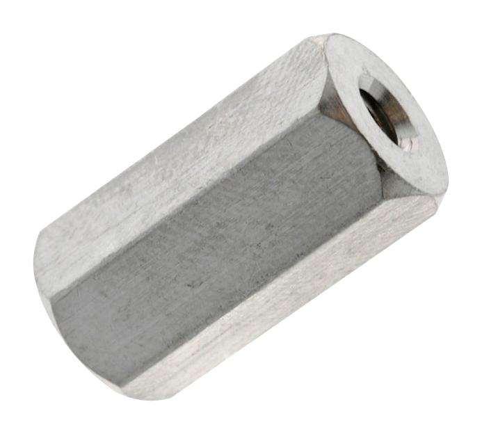 1921B STANDOFF, HEX-FEMALE, STEEL, 12.7MM/4-40 KEYSTONE