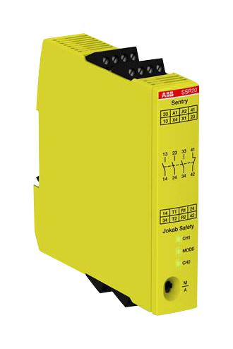 2TLA010051R0000 SAFETY RELAY, 3PST-NO, SPST-NC, 5A, 240V ABB - JOKAB