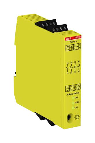 2TLA010061R0000 SAFETY RELAY, 3PST-NO, SPST-NC, 5A, 240V ABB - JOKAB