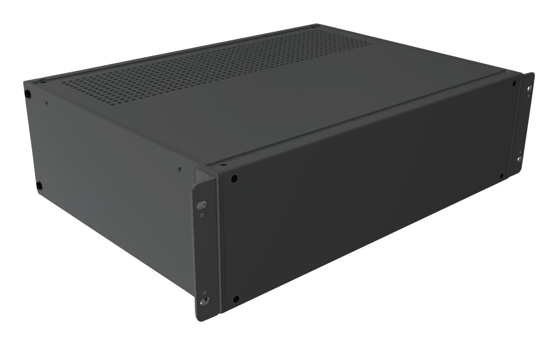 RMCV190513BK1 RACK MOUNT CABINET, 3U, ALUM, BLACK HAMMOND