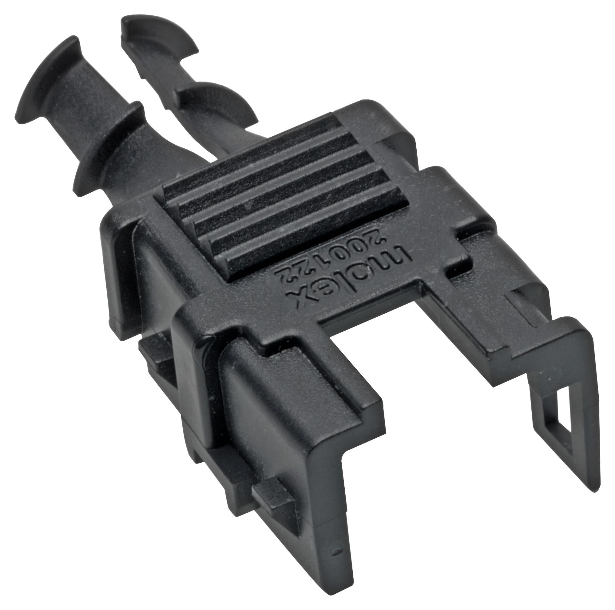 200122-0010 BACKSHELL, RCPT, 10POS, NYLON, BLACK MOLEX