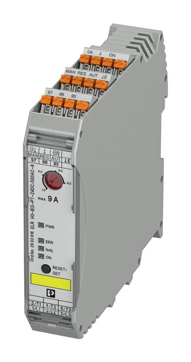2903918 HYBRID MOTOR STARTER, 3-PH, 9A, 30VDC PHOENIX CONTACT