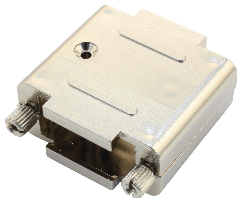 DAPMK-25-JSS-K D SUB BACKSHELL, 180DEG, SIZE D8, ABS OSSI