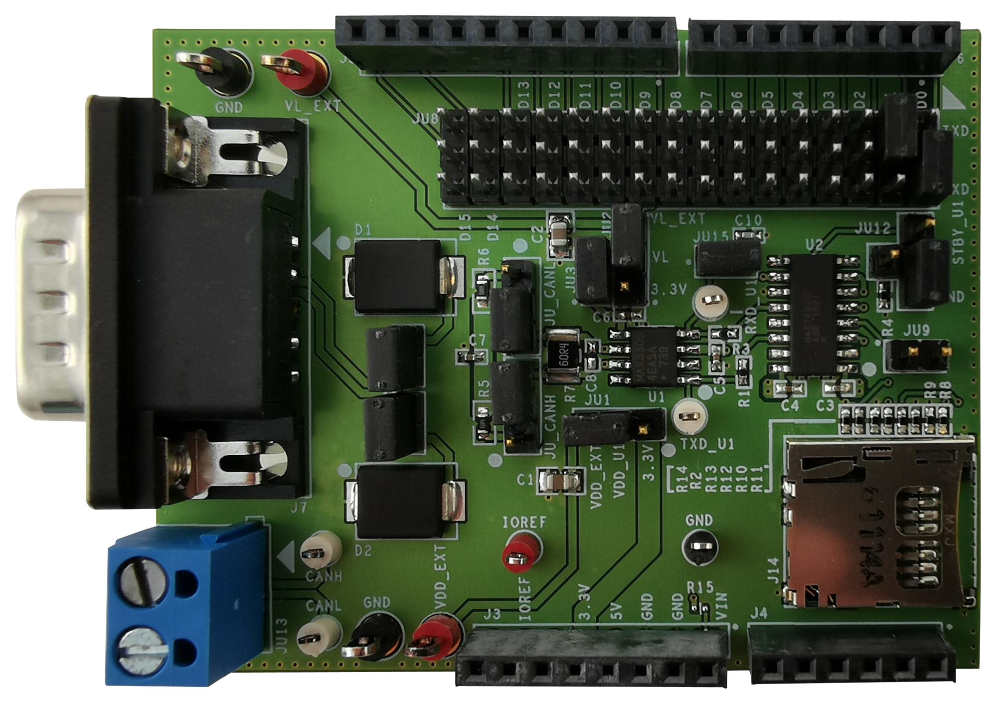 MAX33054ESHLD# EVAL BOARD, HIGH SPEED CAN TRANSCEIVER MAXIM INTEGRATED / ANALOG DEVICES