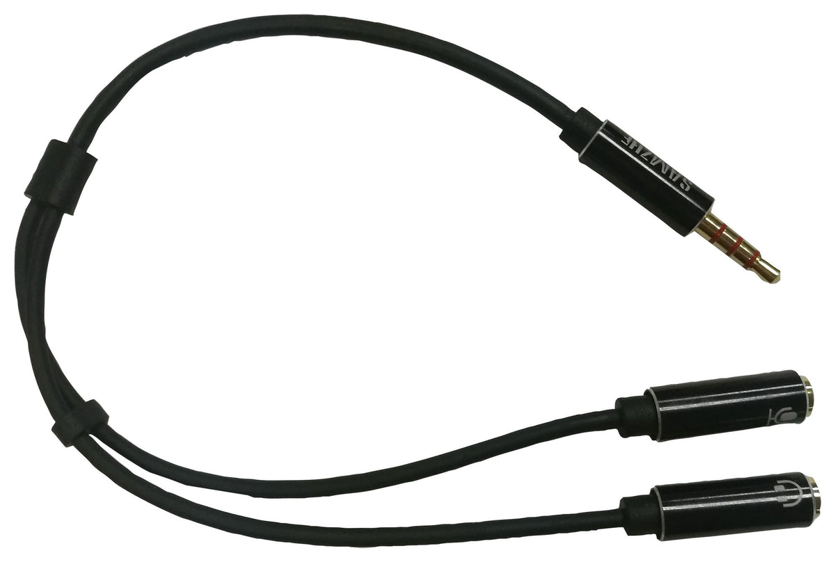 PS000239 CABLE, 3.5MM 4P PLUG-SOCKET X 2, 250MM MULTICOMP PRO