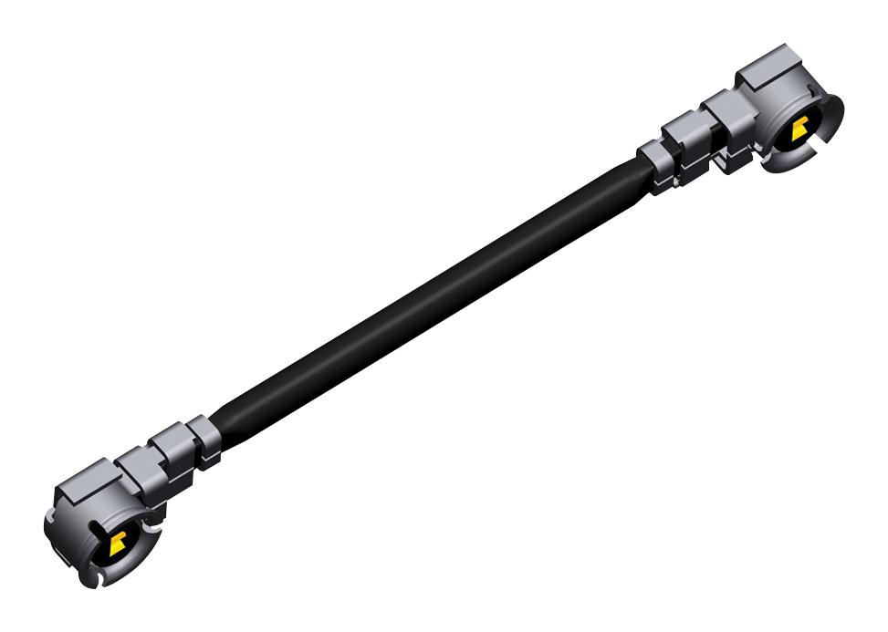 A-1PL-081-200B2 RF COAX, AMC RIGHT ANGLE PLUG, 0.2M AMPHENOL RF