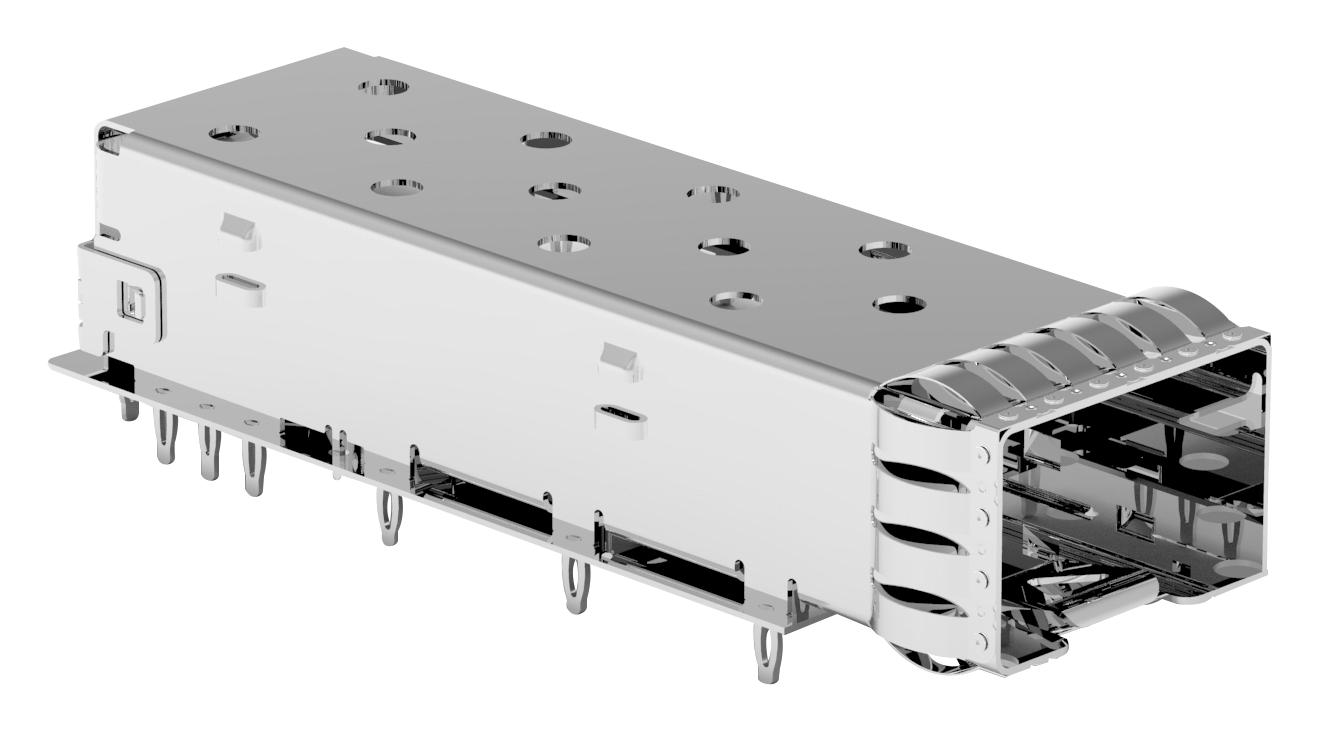 2274001-1 CAGE ASSEMBLY, 1X1, ZSFP I/O CONNECTOR TE CONNECTIVITY
