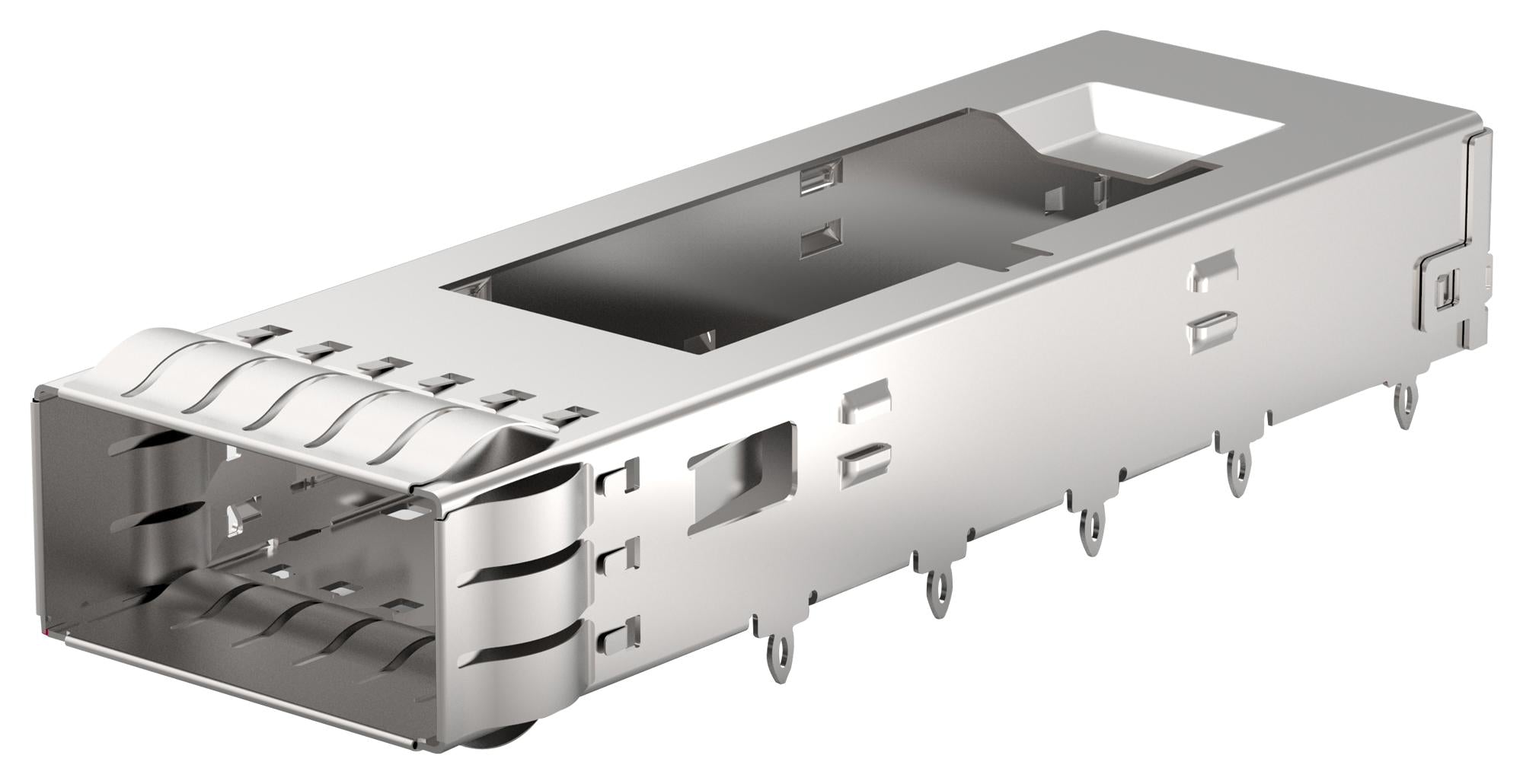2170703-7 CAGE ASSEMBLY, 1X1, ZQSFP I/O CONNECTOR TE CONNECTIVITY