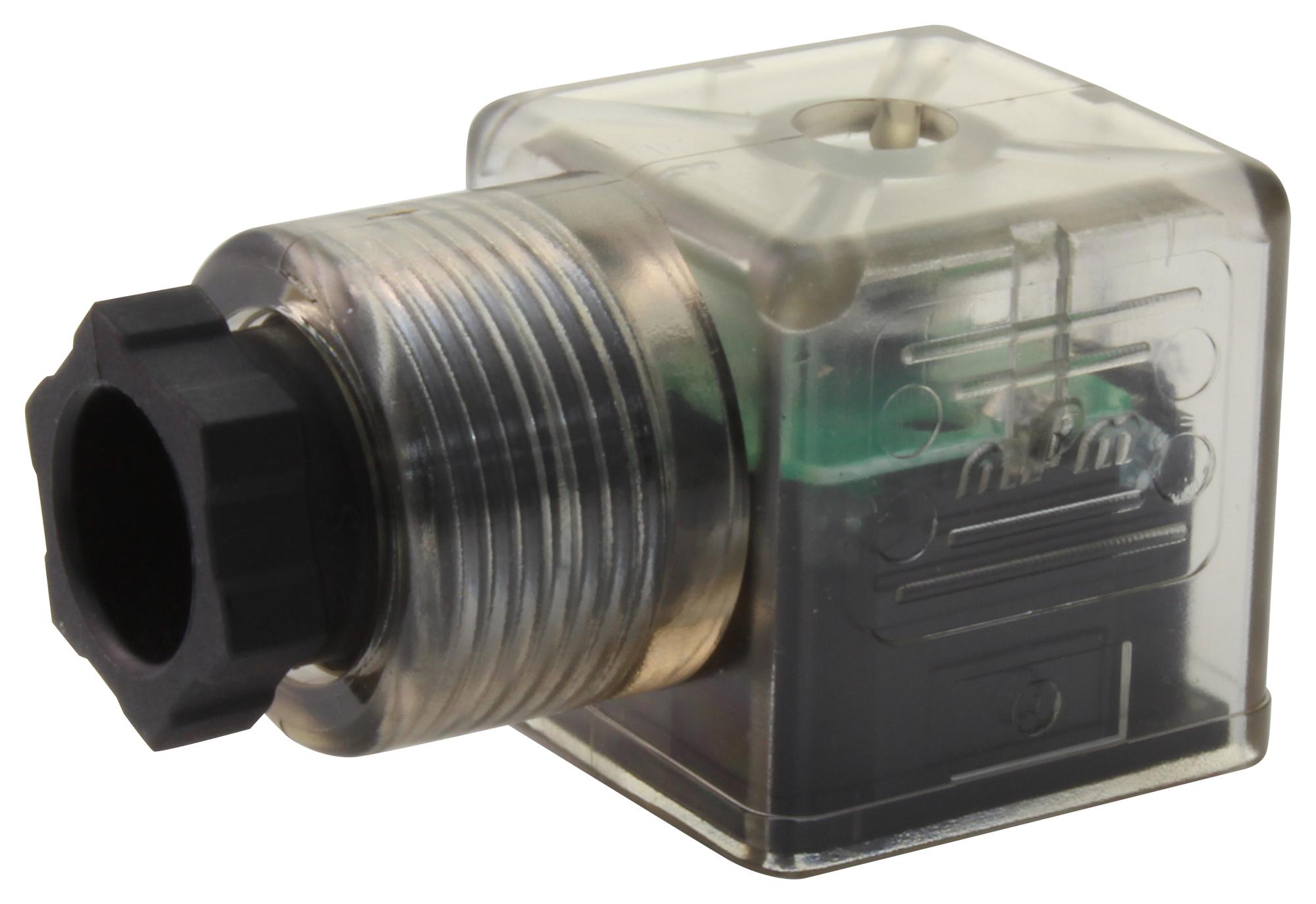 121064-0579 DIN VALVE CONN, RCPT, 2POS, PG9, CABLE MOLEX