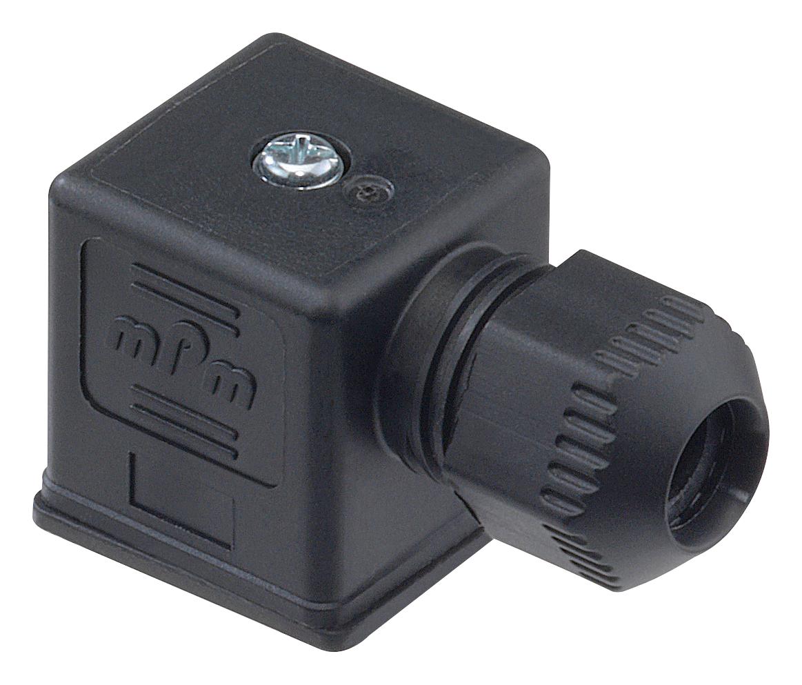 121201-0002 DIN VALVE CONN, RCPT, 3POS, CABLE MOLEX