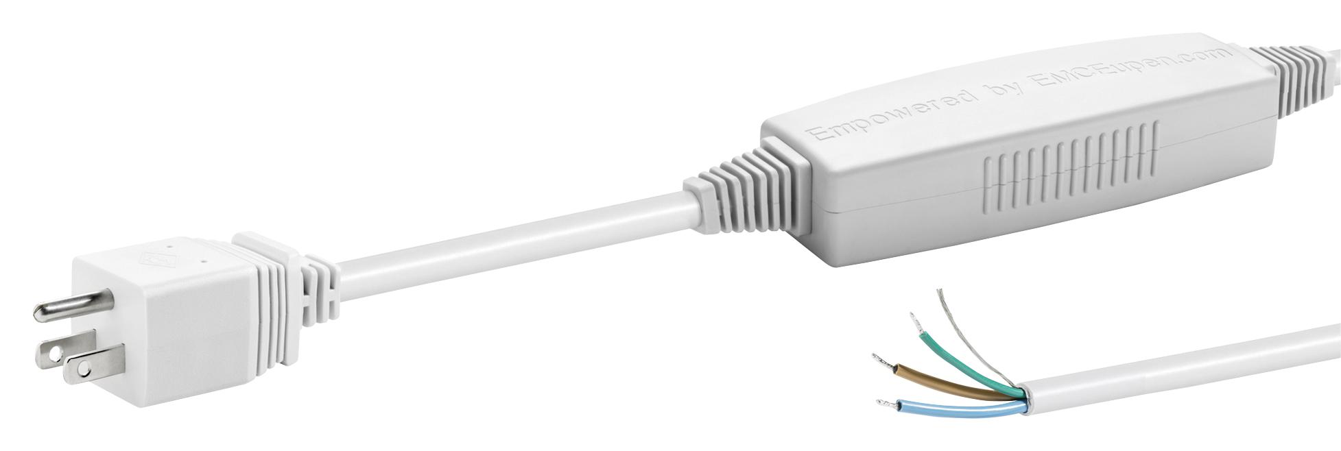 IFSE-US3-H05-3100-WF-200 POWER CORD, NEMA 5-15P-FREE END, 3.3FT SCHAFFNER