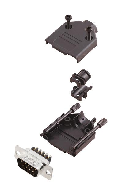 L17DTPK-P-15+L717DA15PST D SUB CONNECTOR, PLUG, 15POS, SCREW AMPHENOL ICC