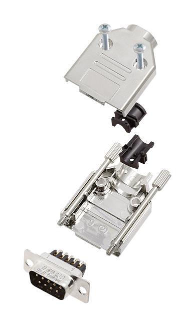 L17DTPK-M-25+L717DB25PST D SUB CONNECTOR, PLUG, 25POS, SCREW AMPHENOL ICC