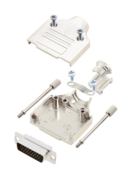 L17MHDM15+L717HDA26P HD-D SUB CONNECTOR, PLUG, 26POS, SOLDER AMPHENOL ICC