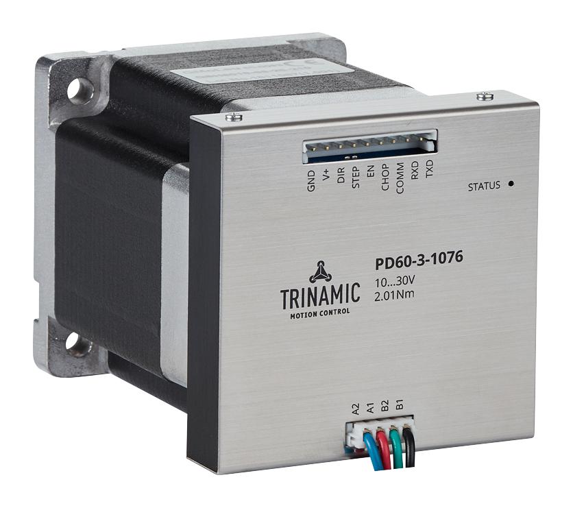 PD60-3-1076 STEPPER MOTOR DRIVER, 1-PH, 2.8A, 2.1NM TRINAMIC / ANALOG DEVICES