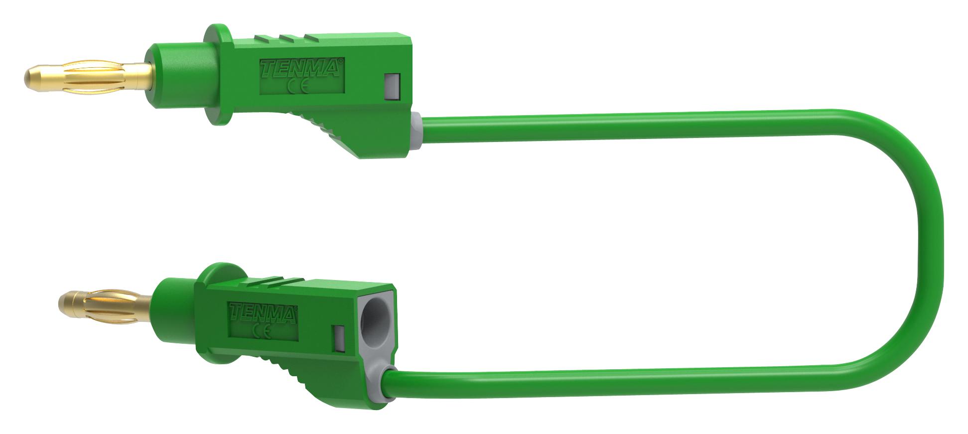 72-13846 TEST LEAD, 4MM STACKABLE BANANA PLUG, 2M TENMA