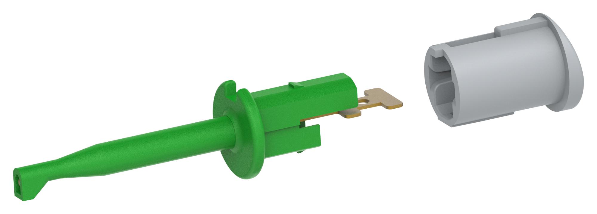 72-14340 TEST PROBE CONN, HOOK, 6A, 70V, GREEN TENMA