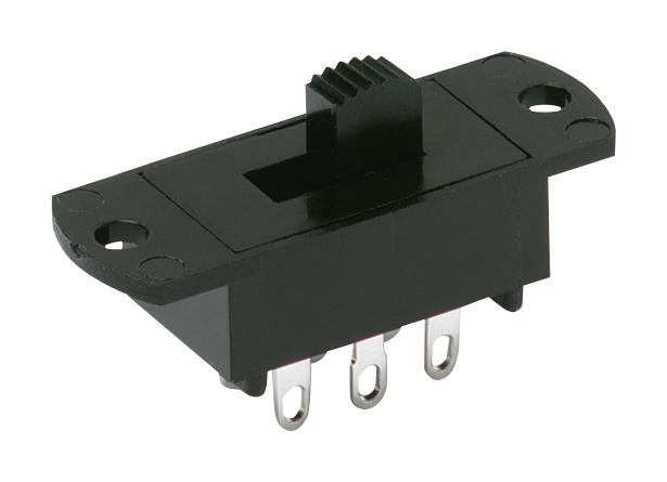 L201011SS03Q SLIDE SWITCH, DPST, 4A, 125V, PANEL C&K COMPONENTS