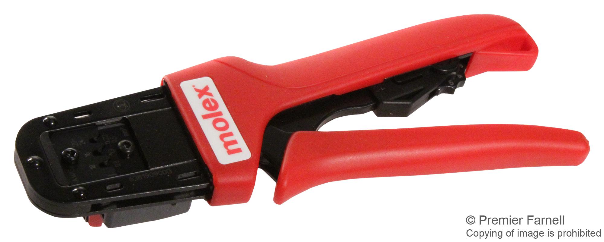 63819-0901 RATCHET HAND TOOL, 24-18AWG CONTACT MOLEX