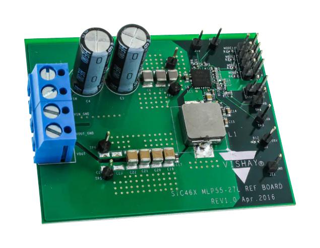 SIC437AEVB-B EVAL BOARD, SYNCHRONOUS BUCK REGULATOR VISHAY