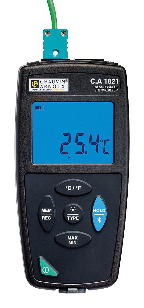 P01654821 THERMOCOUPLE THERMOMETER, 0 TO +1767DEGC CHAUVIN ARNOUX