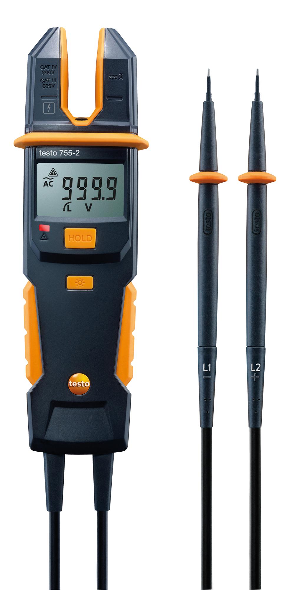 0590 7552 CURRENT/VOLTAGE TESTER, 200A, 1KV TESTO