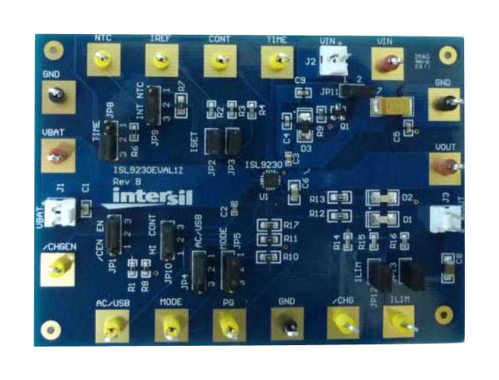 ISL9230EVAL1Z EVAL BOARD, LI-ION/POLYMER BATTERY RENESAS