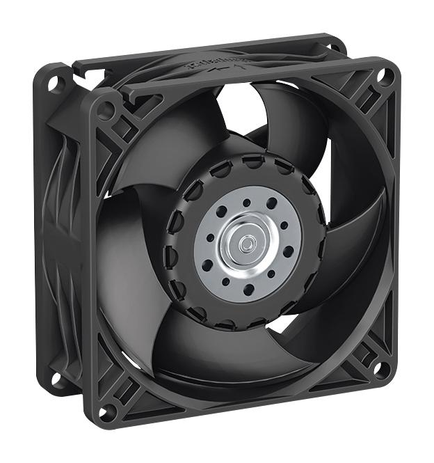 8314N/2H AXIAL FAN, 80MM, 24VDC, 47CFM, 42DBA EBM-PAPST