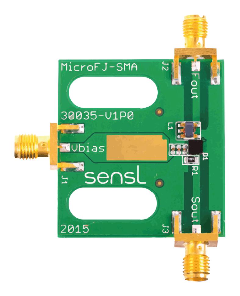 MICROFJ-SMA-30035-GEVB EVAL BRD, SILICON PHOTOMULTIPLIER SENSOR ONSEMI