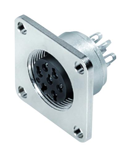 09-0108-300-03 CIRCULAR CONNECTOR, RCPT, 3POS, FLANGE BINDER