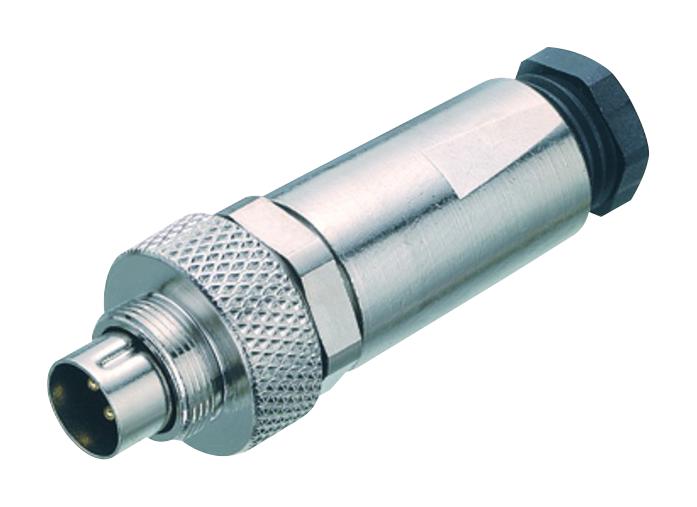 99-0409-10-04 CIRCULAR CONNECTOR, PLUG, 4POS, CABLE BINDER