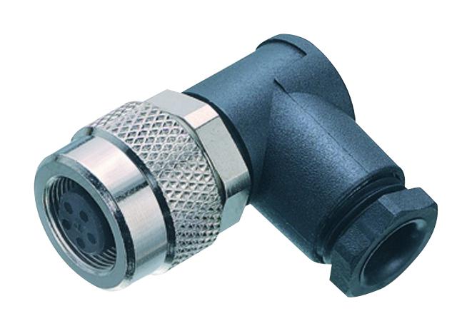 99-0410-70-04 CIRCULAR CONN, RCPT, R/A, 4POS, CABLE BINDER