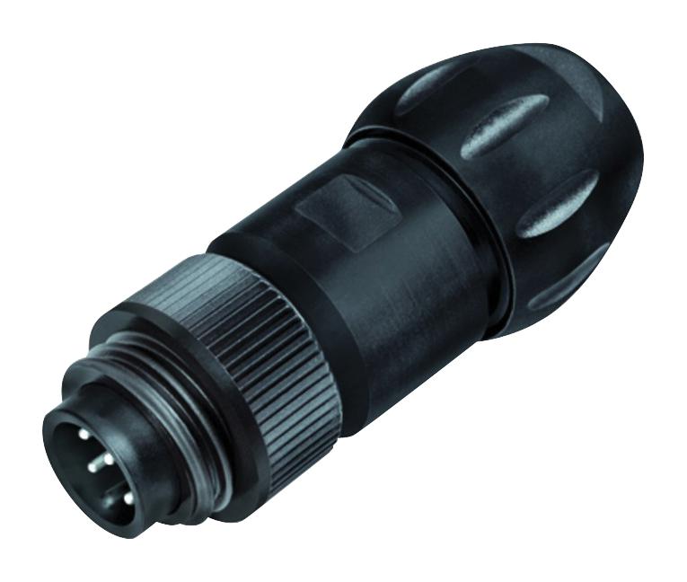 99-4225-300-07 CIRCULAR CONNECTOR, PLUG, 6+PE, CABLE BINDER