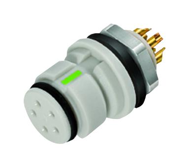 99-9212-400-04 CIRCULAR CONNECTOR, RCPT, 4POS, PANEL BINDER