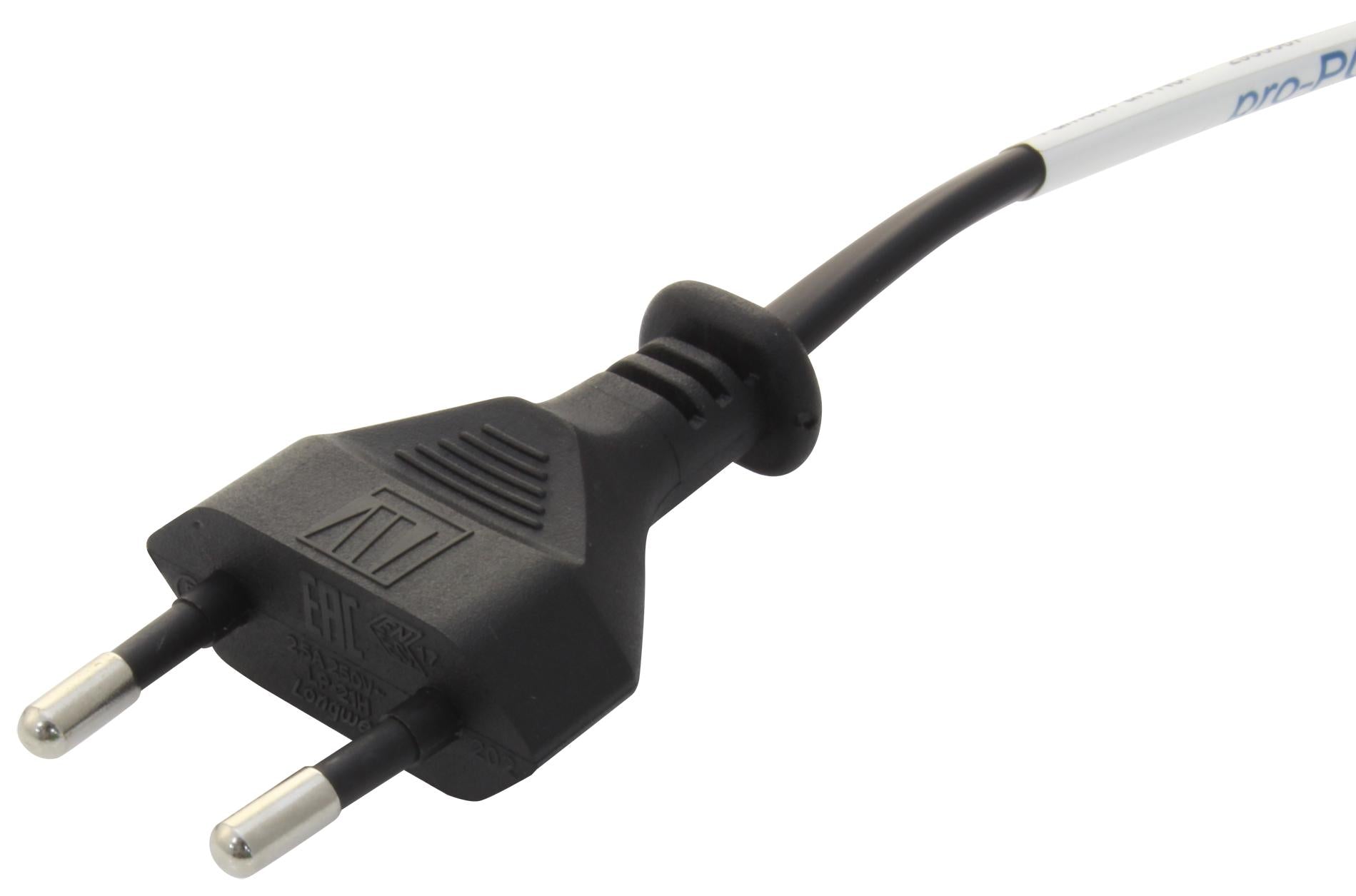 GW-85021 POWER CORD, CEE 7/7 PLUG-IEC C7, 3M MULTICOMP PRO