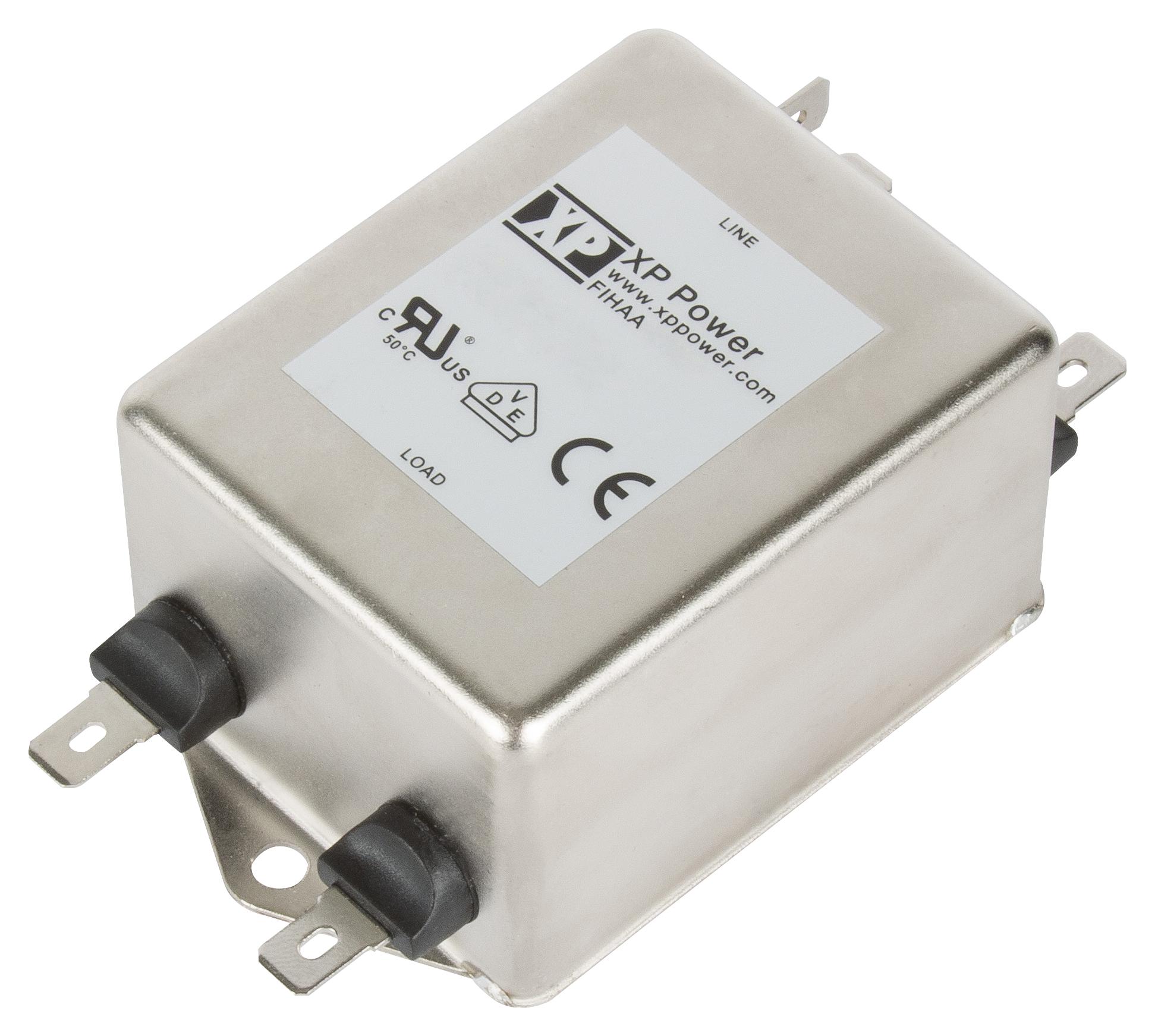 FIHAA06C1F POWER LINE FILTER, ITE, 1.4MH, 6A, QC XP POWER